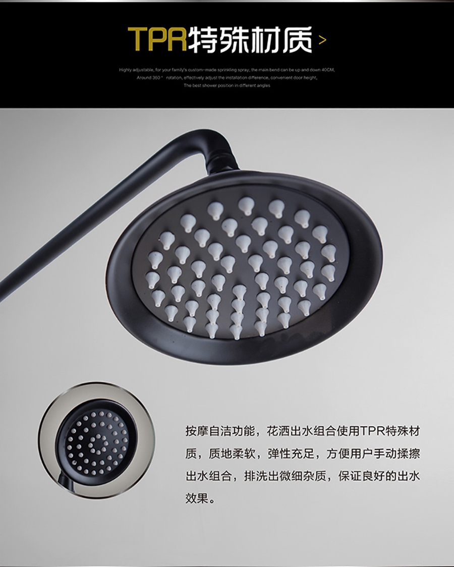 GOHGOH花灑，掛墻式增壓花灑